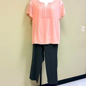Plus size Talbots pant set